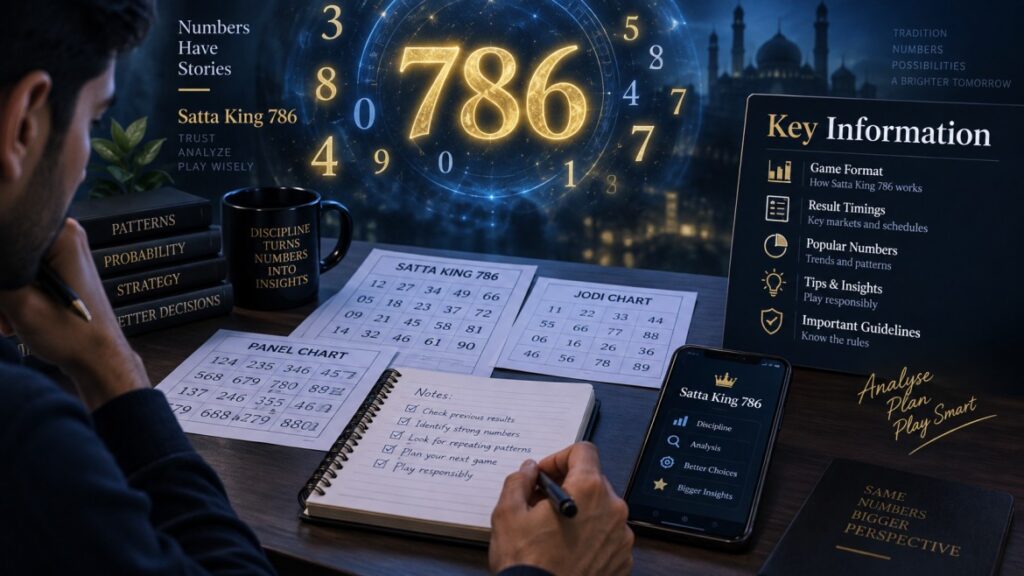 Satta King 786 Key Information